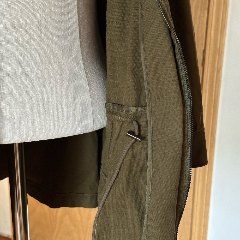 Lane Bryant Women's Olive Green Jacket Size 24 B9 - Picture 7 of 8